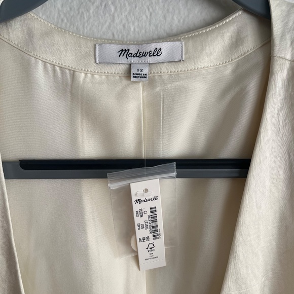 Madewell Button-Front Vest Top NWT - Picture 5 of 5
